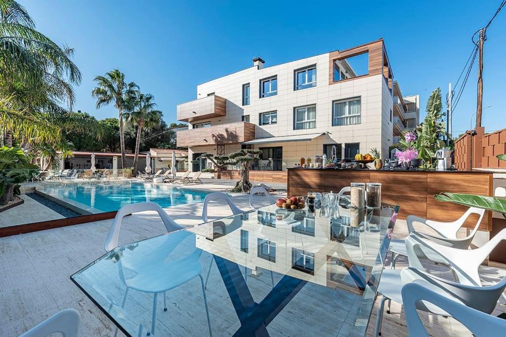 شقة Luxury Casa Con Piscina, Wifi, 150M Dal Mare ميامي بلاتجا المظهر الخارجي الصورة