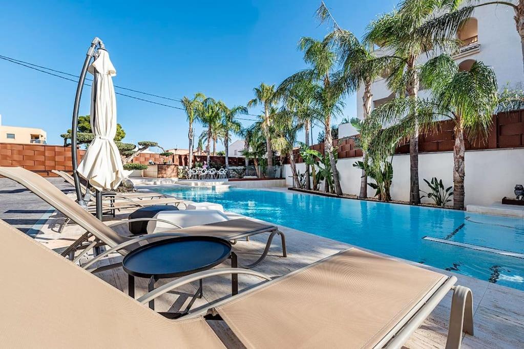 شقة Luxury Casa Con Piscina, Wifi, 150M Dal Mare ميامي بلاتجا المظهر الخارجي الصورة